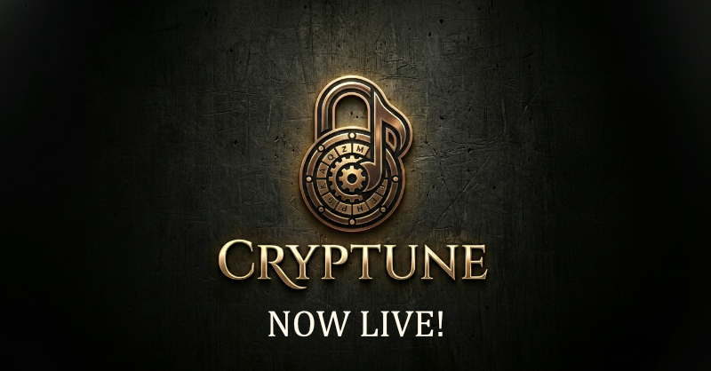 Cryptune Game - NOW LIVE